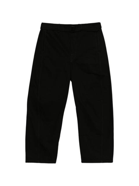 Lemaire Twisted belted trousers