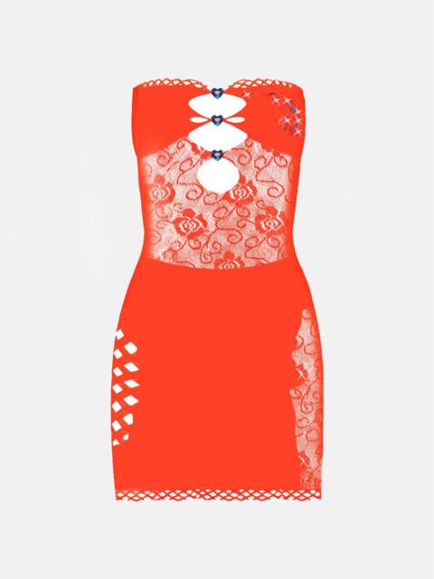 POSTER GIRL COCO DRESS CHERRY SODA