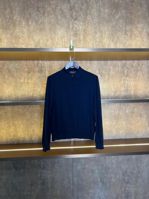 Loro Piana Loro Piana Long Sleeve Polo Shirt