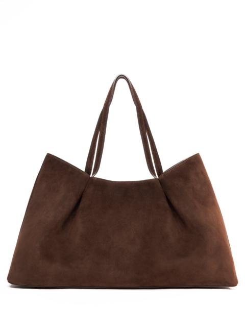Elleme Dimple Tote Suede Brownie