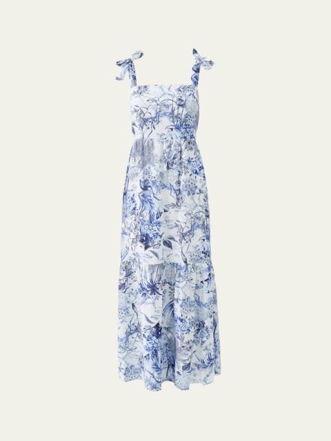 MELISSA ODABASH Posie Tiered Maxi Dress