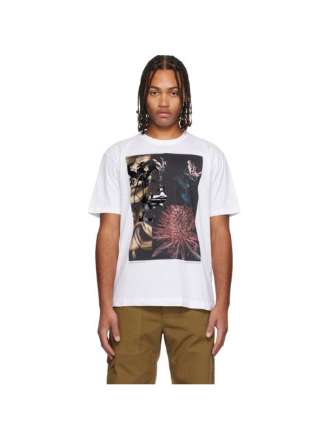 Dries Van Noten White Printed T-shirt