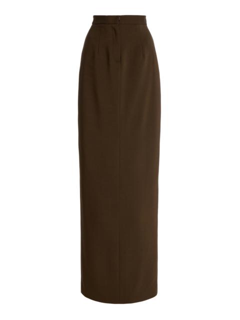 TOVE Fey Maxi Skirt brown