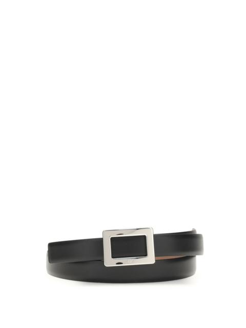 Roger Vivier Roger Vivier Belle Vivier Leather Belt