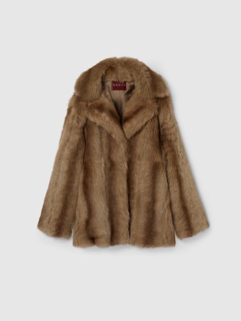 GUCCI Gucci Degradé Shearling Coat