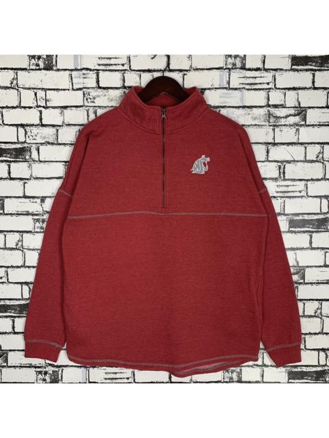 Other Designers Vintage - Washington State University Cougars Small Logo Half Zip