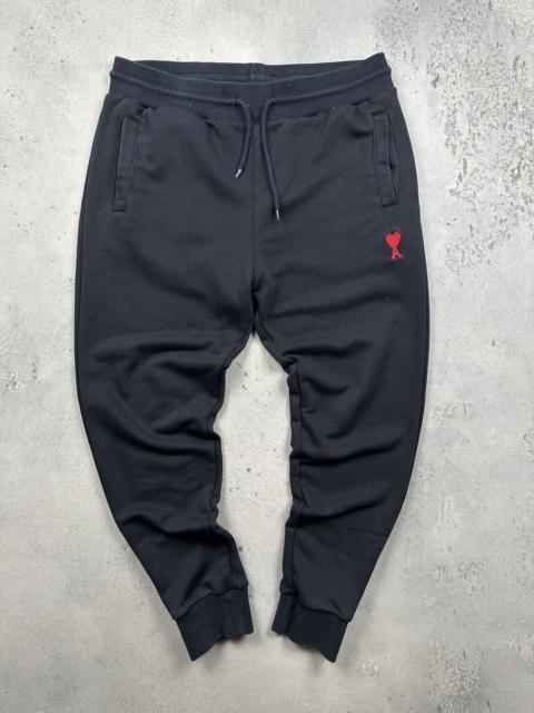 AMI Paris AMI Alexandre Mattiussi Paris Heart Logo Sweatpants Designer