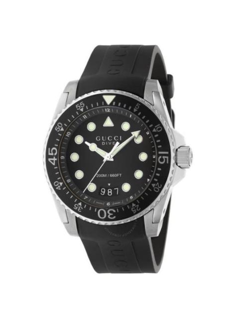 Gucci Classic Black Dial Men's Watch YA136204B