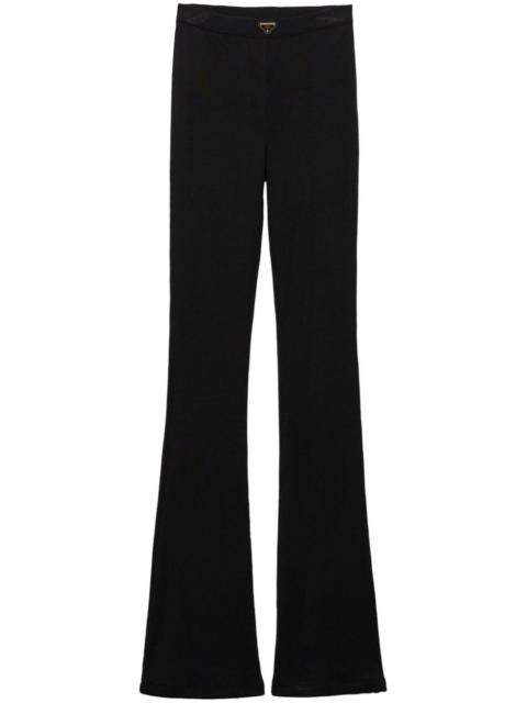 Prada Prada Women Ribbed Jersey Trousers