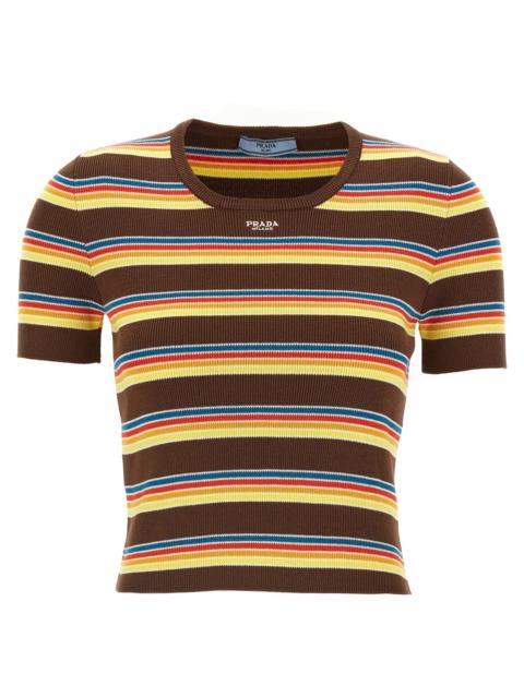 Prada Women Knitted T-Shirt