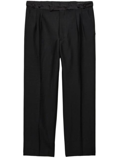 Prada Prada Men Wool And Mohair Pants