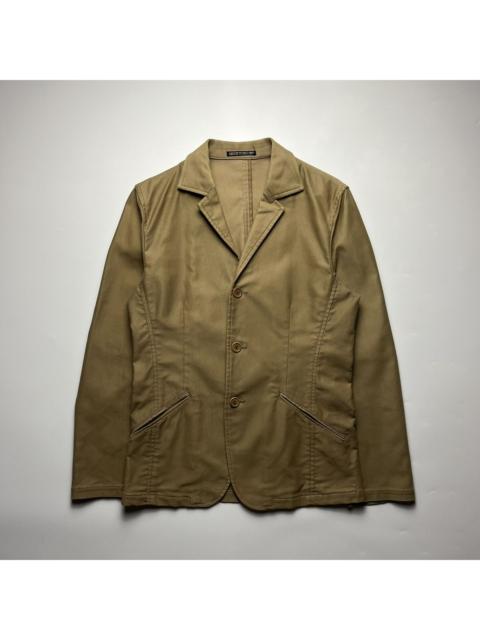 Yohji Yamamoto Vintage Yohji Yamamoto INÉD HOMME Khaki Workwear Blazer