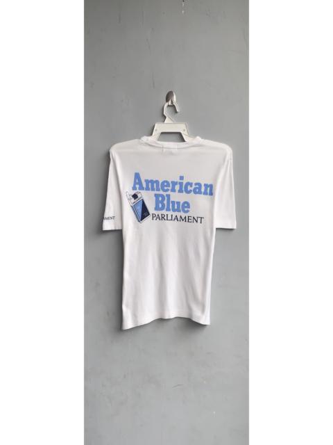 Other Designers Parliament Cigarette American Blue Vintage Shirt