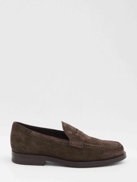 Tod's Tod's Men Suede Leather Loafer