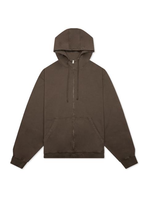 Maison Margiela ZIP-UP SWEAT HOODIE - MINK
