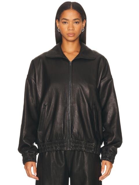 Acne Studios Lemmy Crop Leather Jacket