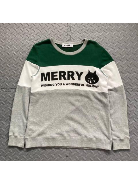 Other Designers Issey Miyake Men's Grey and Green Sweatshirt