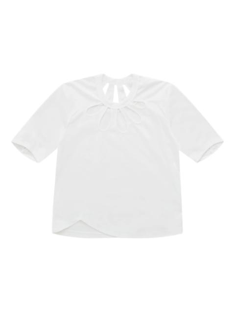 Noir Kei Ninomiya Cotton Ponte T-Shirt