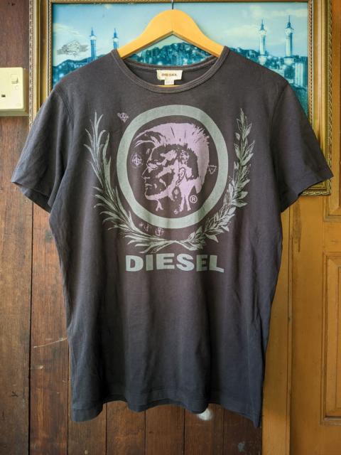 Diesel Diesel Punk Graphics Faded Tshirts