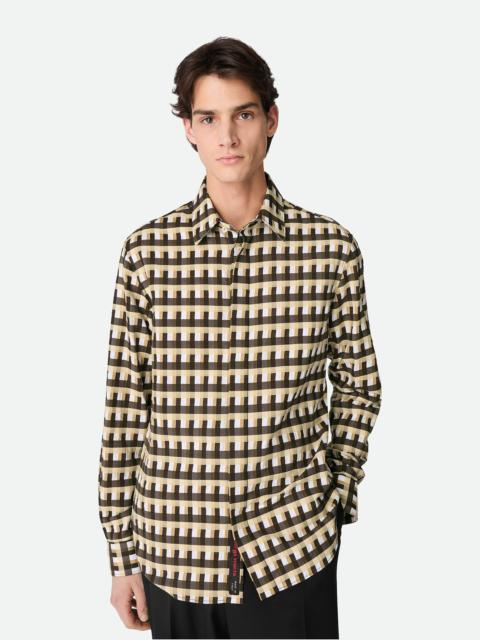 Bottega Veneta Cotton Check Shirt