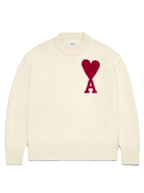 AMI Paris Red ADC Sweater