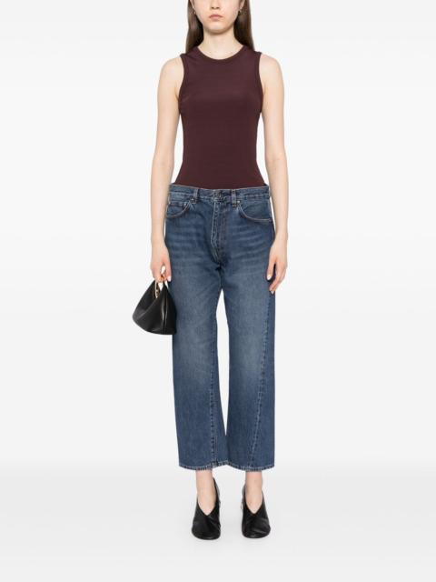 TOTEME Toteme Twisted Seam Straight Leg Jeans