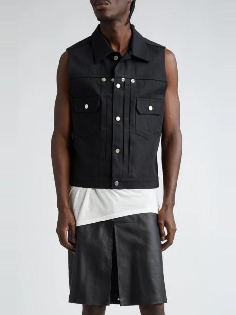 Right Left Cotton Vest