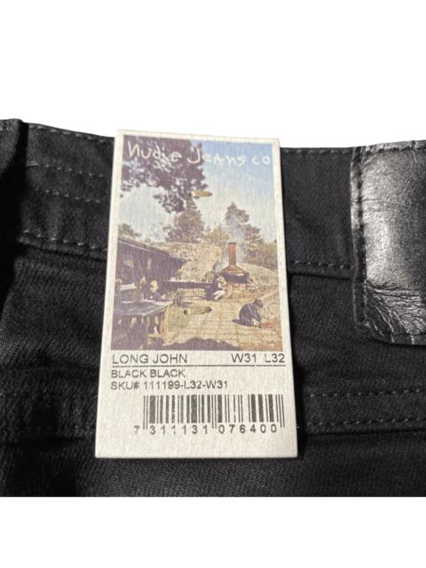 Nudie Jeans BNWT Nudie Jeans Long John Black Black W31 L32