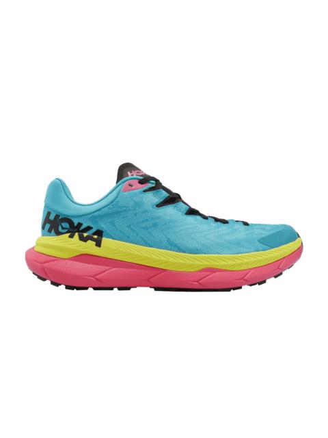 HOKA Tecton X 'Scuba Blue Diva Pink'