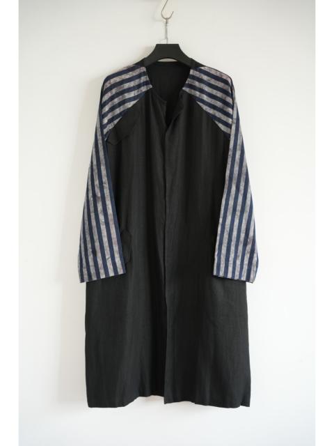 Yohji Yamamoto Yohji Yamamoto 18SS striped linen coat