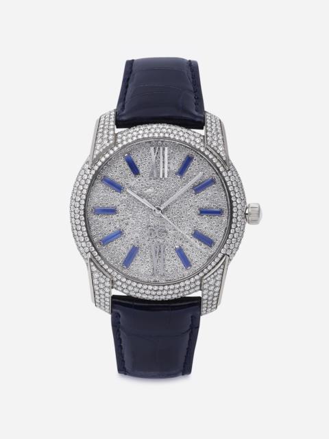 Dolce & Gabbana Gold watch with diamond pavé
