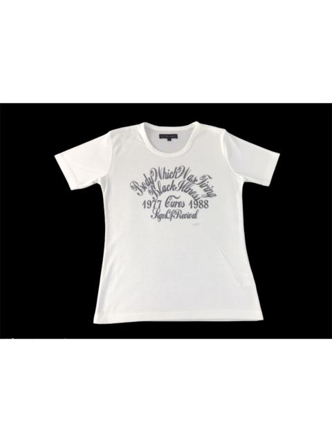 Other Designers Vintage - In The Attic Black Illness Gothic Punk Printed Tee