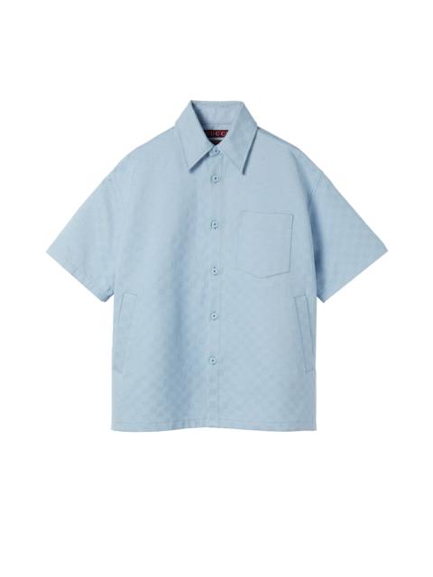 GUCCI GG Cotton Oversized Shirt