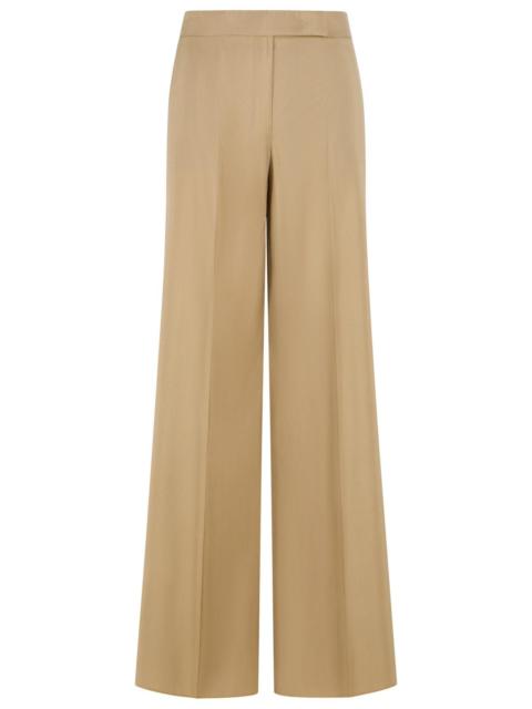 Max Mara Max Mara 'Bronte' Beige Virgin Wool Blend Pants Women