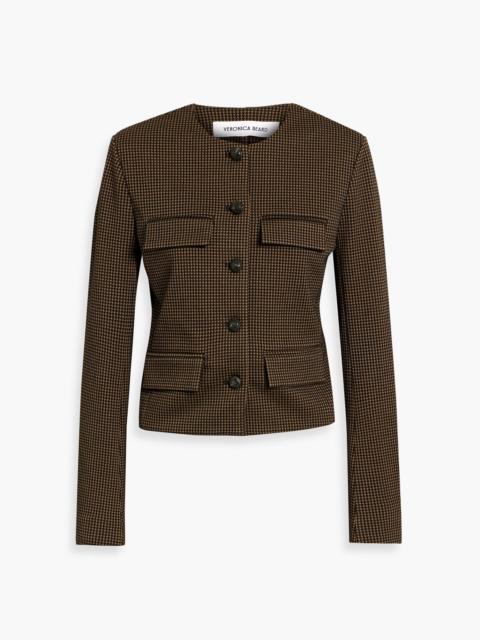 VERONICA BEARD Berkley houndstooth tweed jacket
