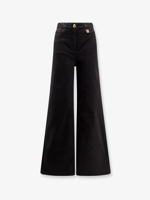 ELISABETTA FRANCHI Elisabetta Franchi Black Denim Trousers