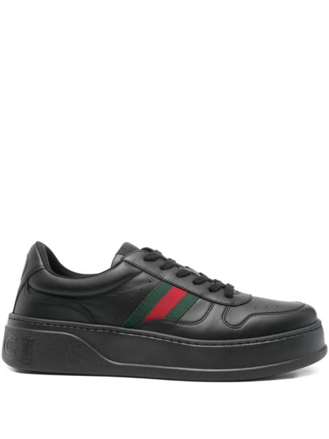 GUCCI Gucci SNEAKERS L-TOP DALI SOFT LEATHER
