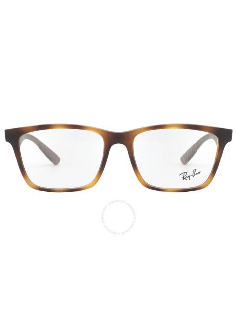 Ray-Ban Ray Ban Demo Rectangular Men's Eyeglasses RX7025 8282 57