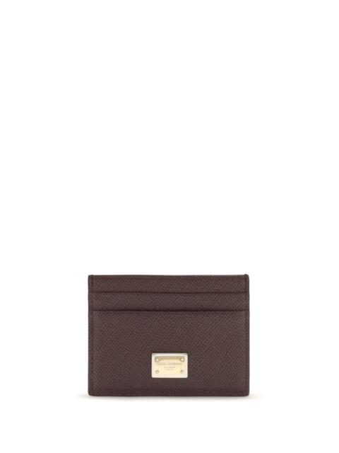 Dolce & Gabbana Dolce & Gabbana Leather Cardholder Mosto