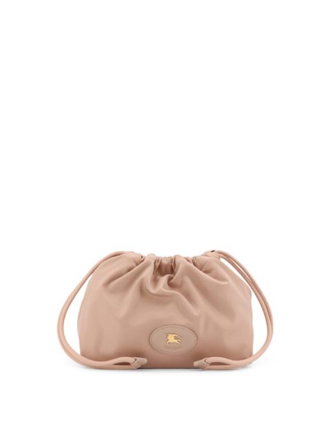 Burberry Burberry Horseshoe Drawstring Clutch Bag