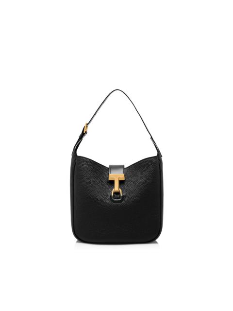 TOM FORD GRAIN LEATHER MONARCH SMALL HOBO