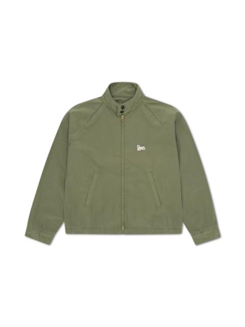 FORTELA Fortela Carol Cotton Poplin Zip-Up Jacket in Green at Nordstrom