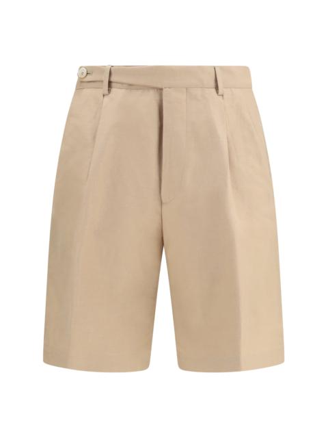 Brunello Cucinelli Brunello Cucinelli Men Cotton And Linen Shorts