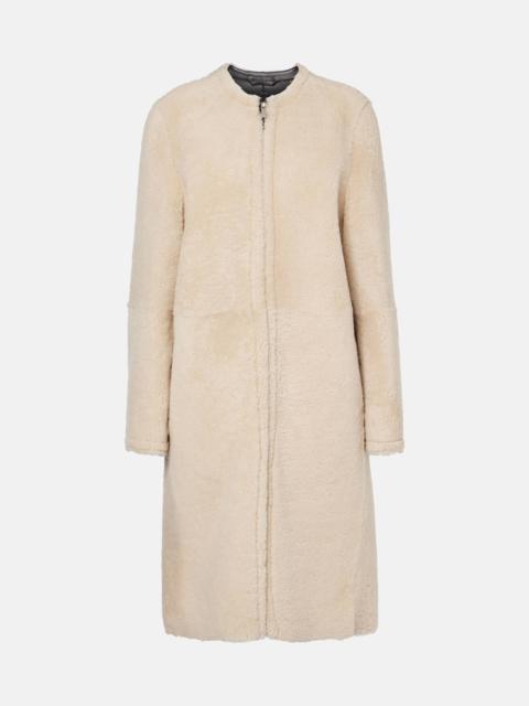 TOTEME Zipped teddy shearling coat