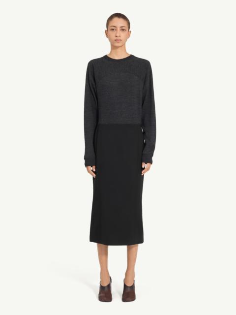 MM6 Maison Margiela Wool midi skirt