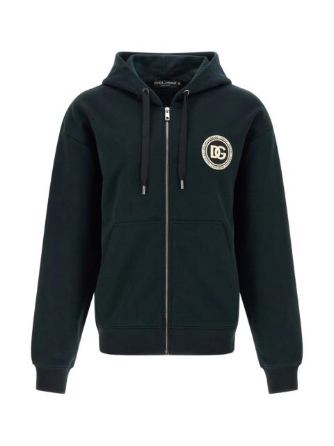 Dolce & Gabbana Logo patch hoodie
