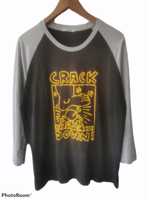 Other Designers Uniqlo - Keith Haring Raglan Pop Art Tee