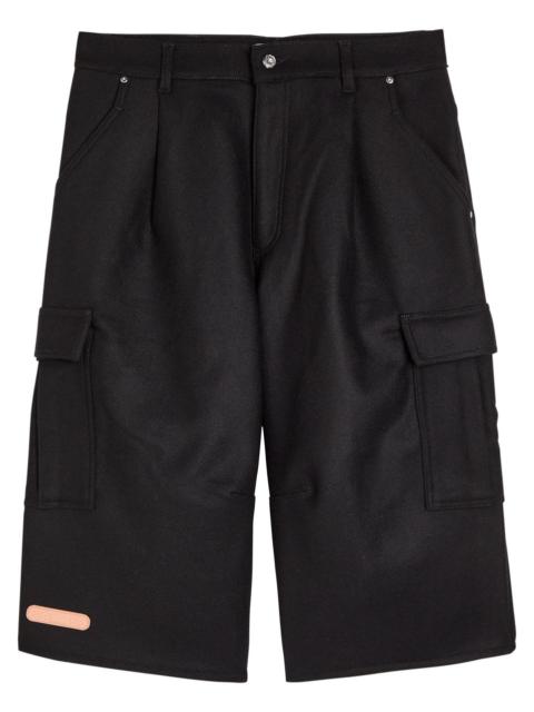 PDF Pdf Channel Slouch Wool Cropped Trousers
