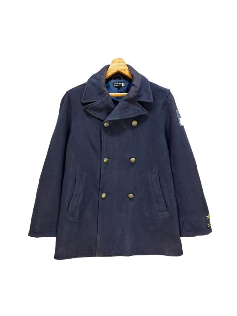 Other Designers RARE🔥 80's GUESS Double Breasted Wool Coat #A25-0571