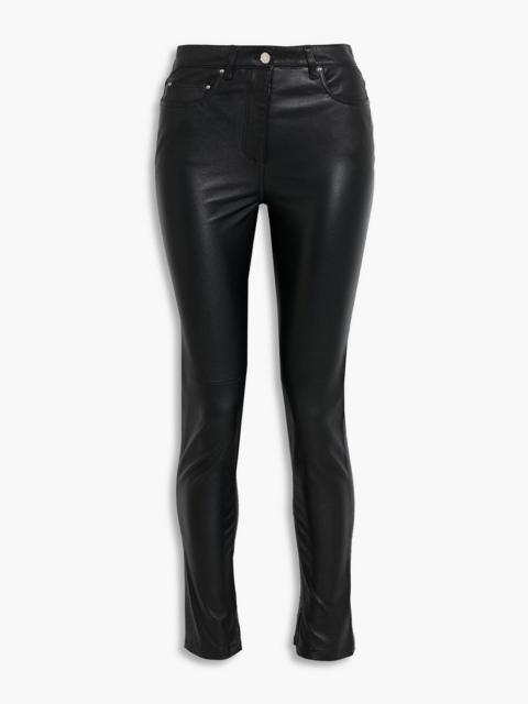Other Designers Dojo leather skinny pants